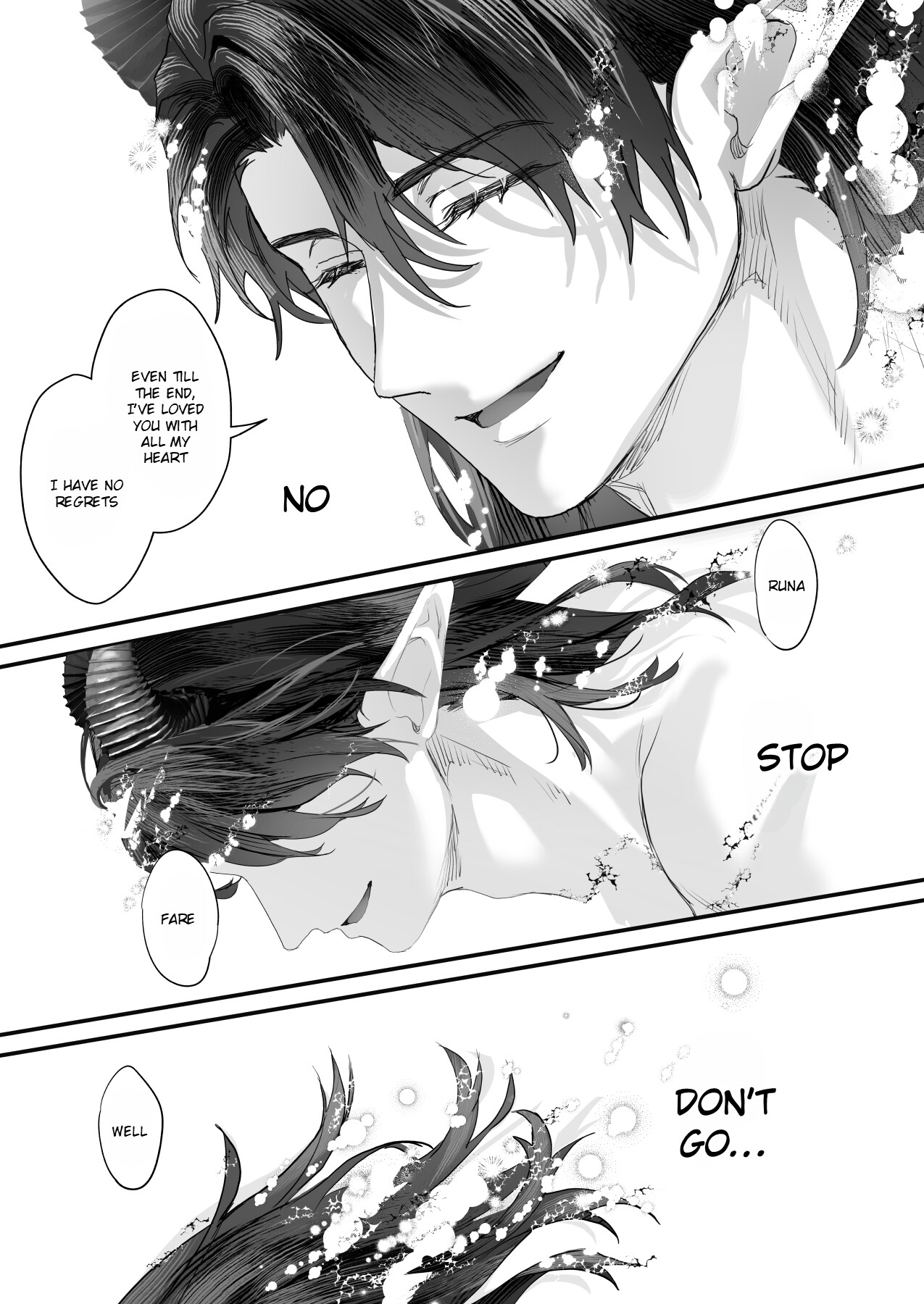 Hentai Manga Comic-A mysterious exorcist falls in love with a reincarnated succubus and risks his life-Read-146